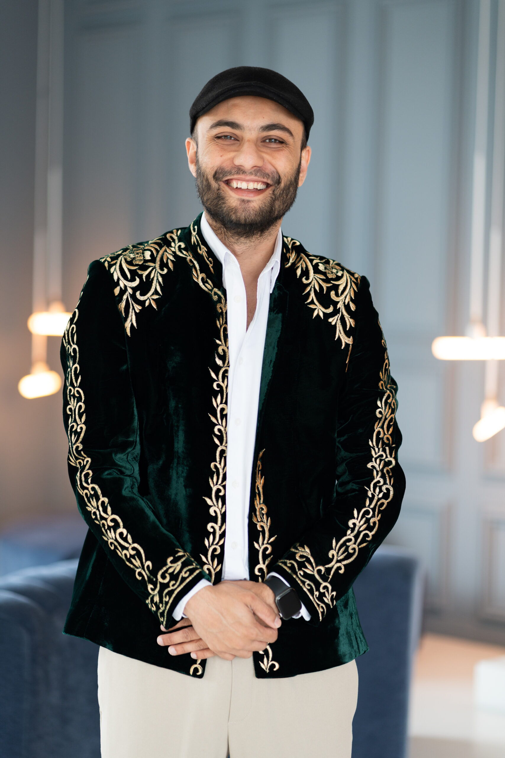 Haris Faiz, oprichter en voorzitter van de OMID Foundation