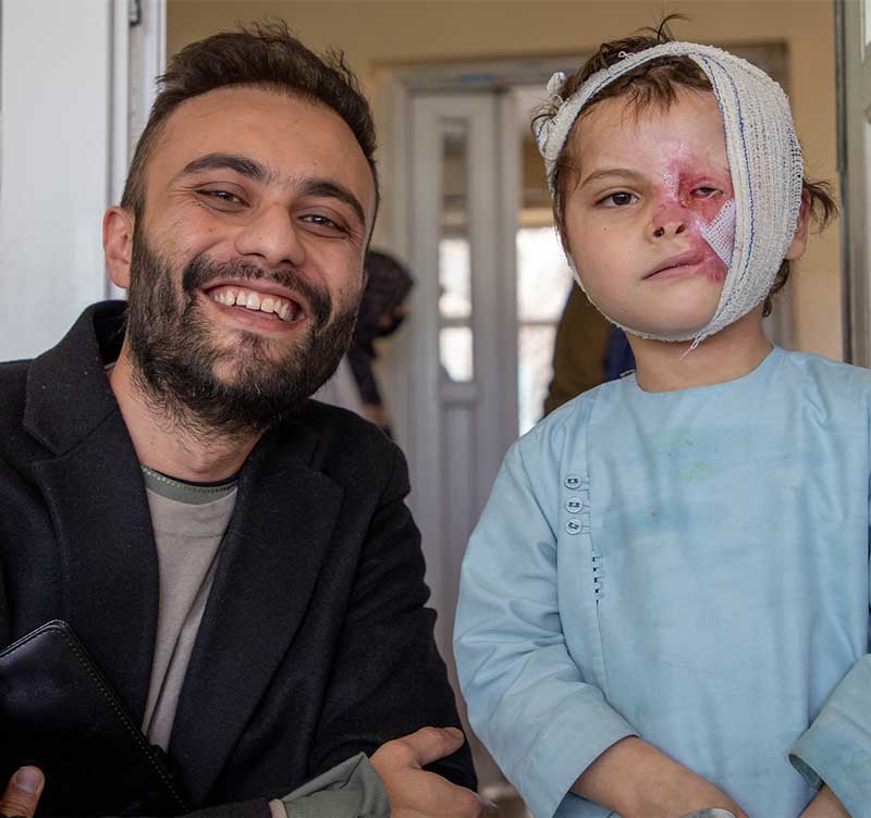 Haris Faiz, voorzitter en oprichter van Stichting OMID
