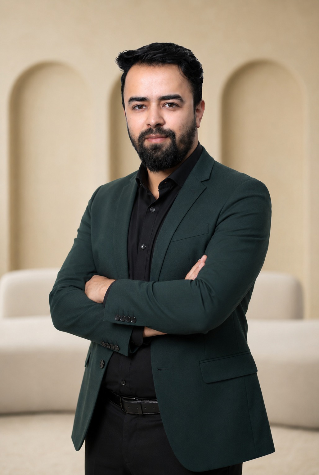 Moez Popalzai, Brand en Visual Designer bij de OMID Foundation